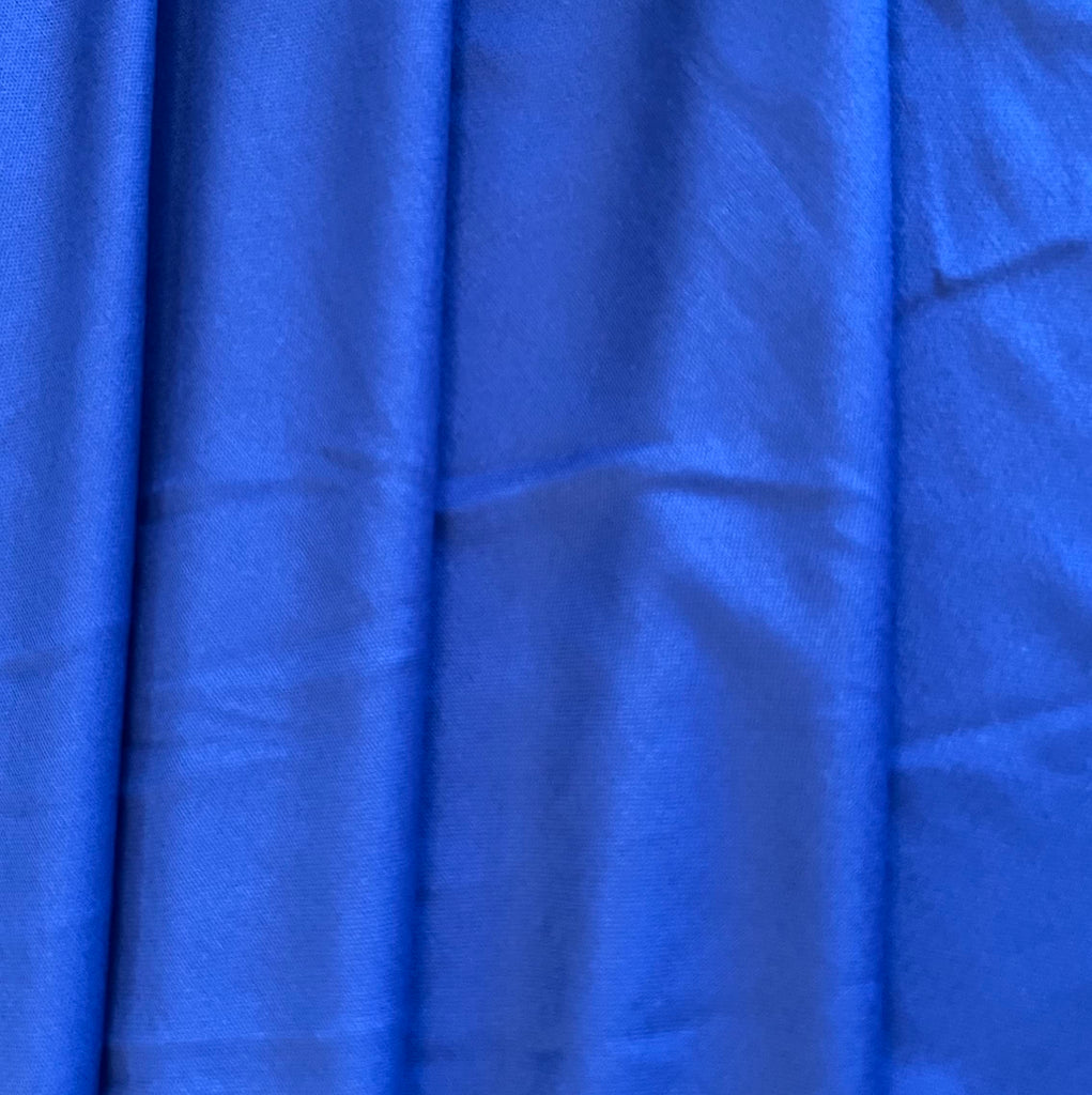 Interlock Jersey Lining Fabric Lightweight Polyester Kint Stretch 60'' Wide (Navy Blue)