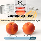 Intelligent Smart Toilet and Bidet Combo with Hands-Free Auto Open and Close, Instant Heated Water, Air Dryer, Heated Seat, Auto Flush, Night Light