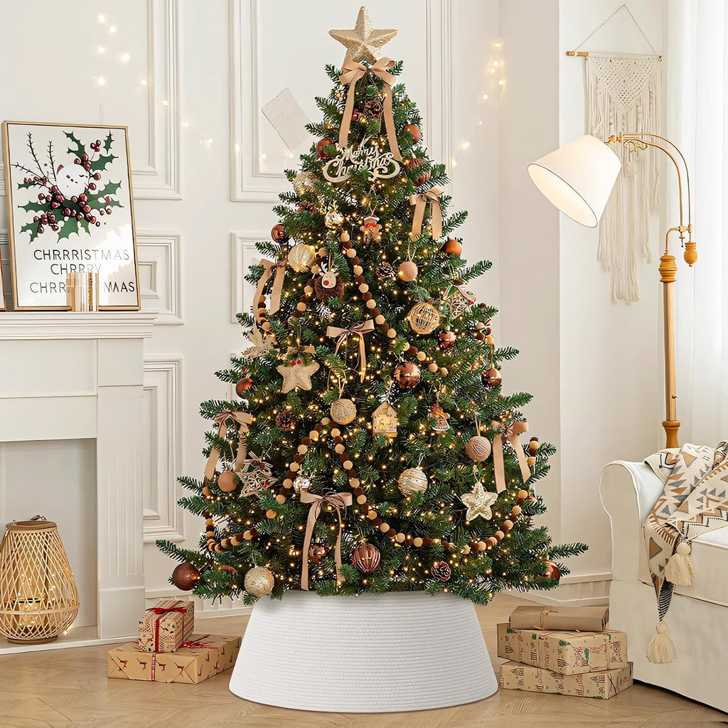 Christmas Tree Collar, Adjustable Tree Collars for Artificial Trees, Xmas Trees Stand Cover, Base Cover for