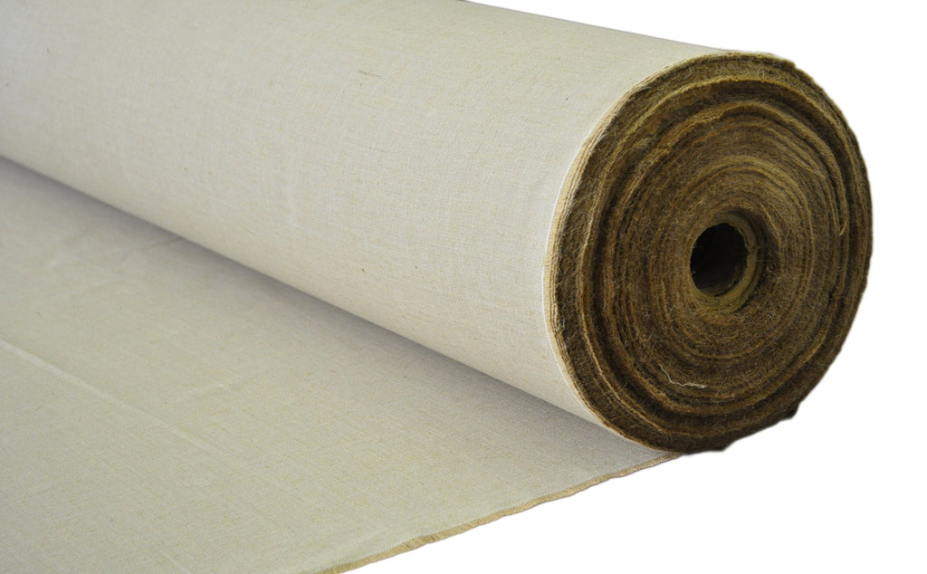 60" Wide Burlap and Cotton Blend Natural Lint Free Linen Burlap Fabric for Crafts & Decoration (60" Wide x 10 Yards