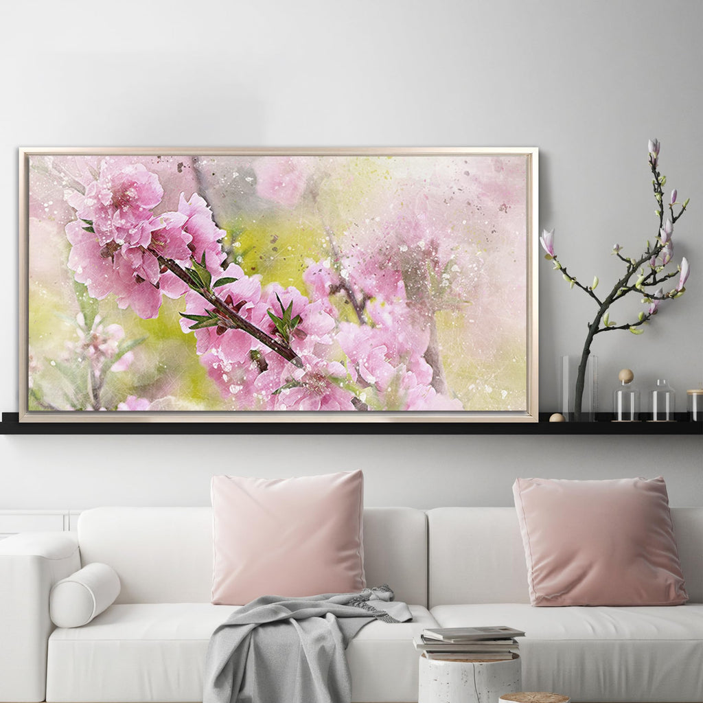 15x30 inch Floater Frame for Canvas Paintings. 12 Colors. Floating Frame fits 5/8", 3/4" & max 7/8" Deep Stretched