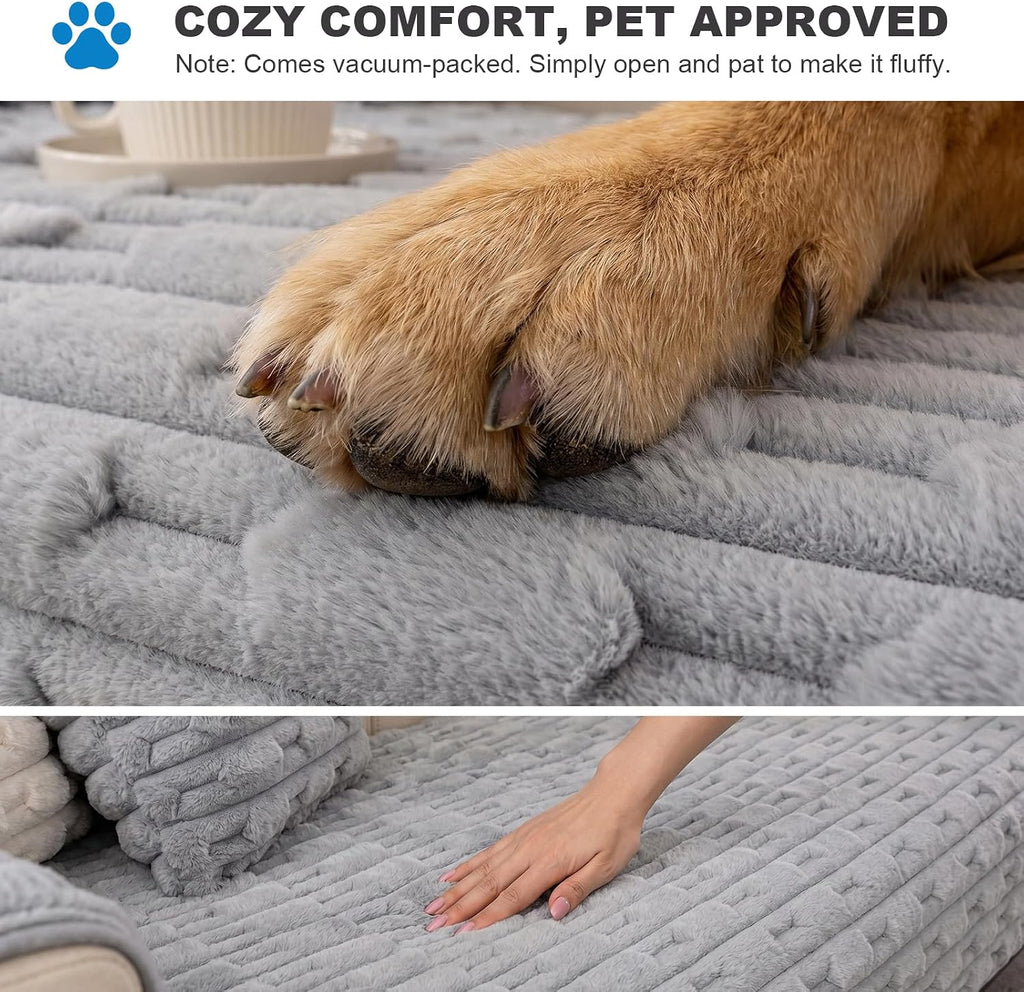 2 Pack Waterproof Couch Cover for Dogs for Sectional Sofa