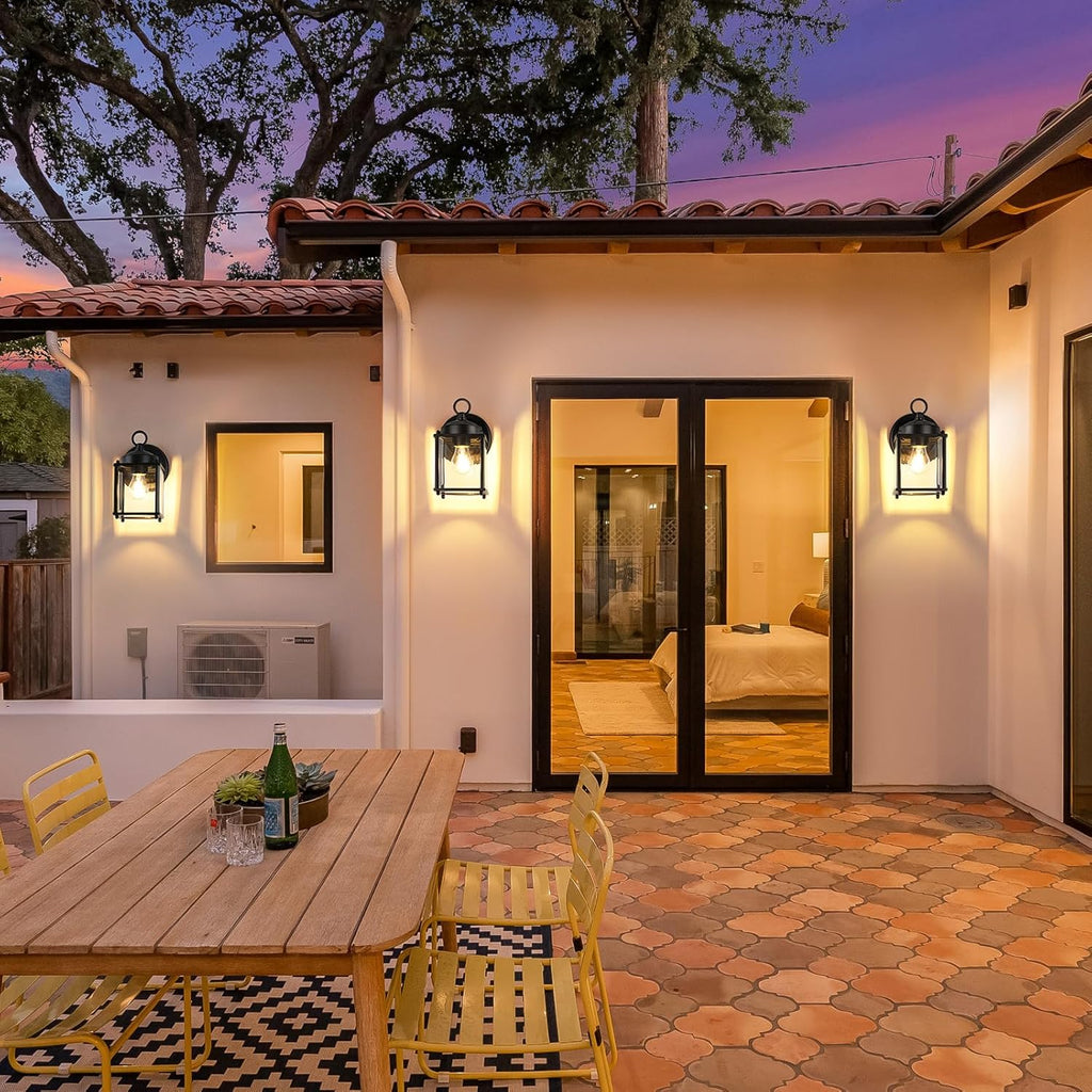 Outdoor Wall Lantern, Exterior Waterproof Wall Sconce Light Fixtures