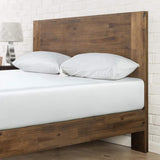 Tonja Wood Platform Bed Frame with Headboard, Mattress Foundation with Wood Slat Support, No Box Spring Needed