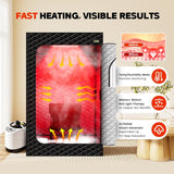 Viconor Infrared Sauna Box, Portable Steam Infrared Sauna Tent with Red Light Therapy for Home
