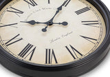Bernhard Products Large Decorative Wall Clock 20 Inch Silent Non Ticking Battery Operated Quartz Vintage Stylish with