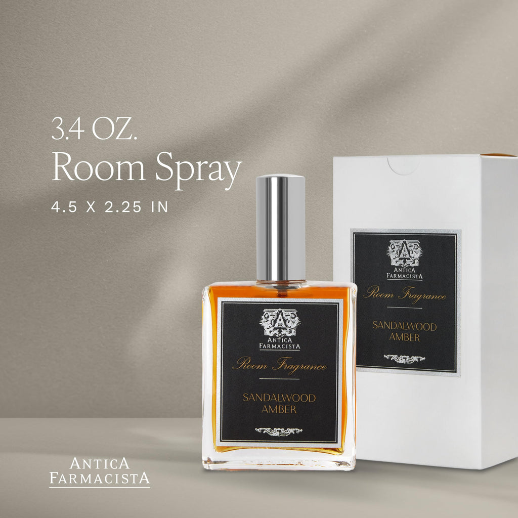 Room Spray, Sandalwood Amber, 3.4 fl oz