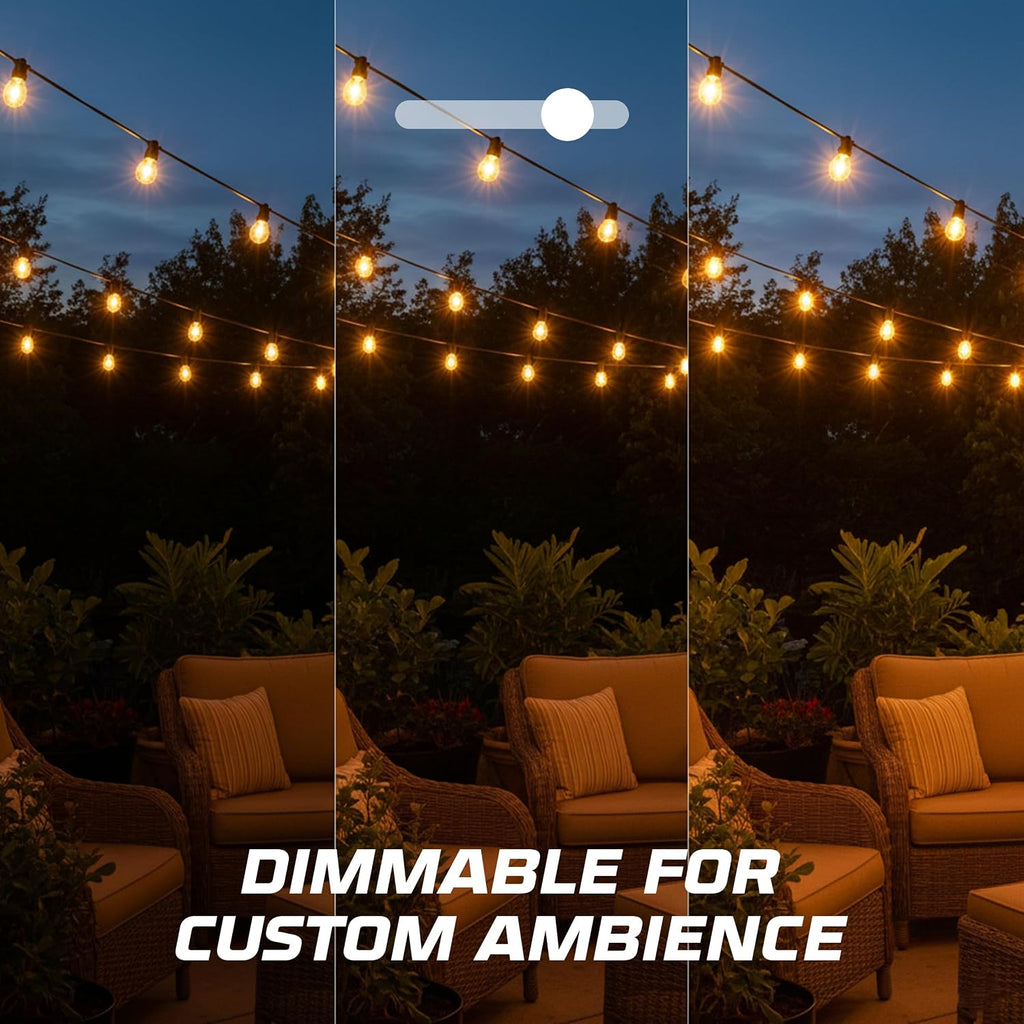 S11 Ceramic White Night Light Bulbs 7.5W E26