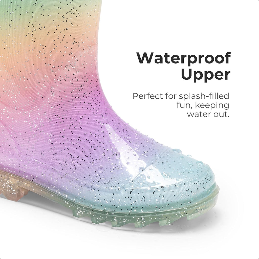 Glitter Rain Boots