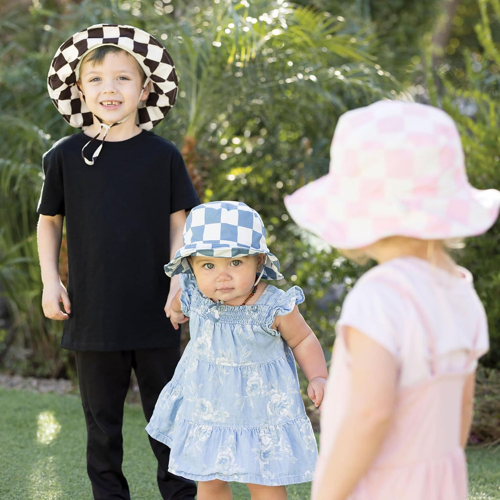 Baby&Toddler Sun Hat|Adjustable UPF 50+ Bucket Hat for Infants&Kids|Lightweight Quick-Dry Hat for Beach&Swim
