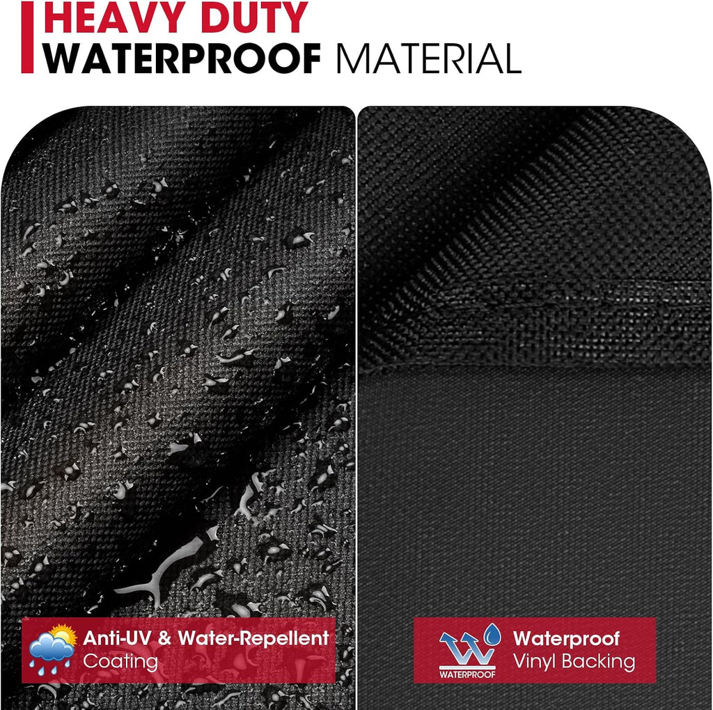 Heavy Duty Waterproof Barbecue Gas Grill Cover, 75-inch XX-Large BBQ Cover, Special Fade Resistant, Durable and