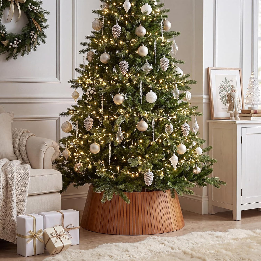 24 Inches Christmas Wood Tree Collar