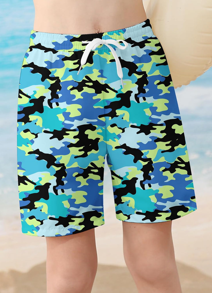 Boys Swim Set Rash Guard Swimsuits Two Piece