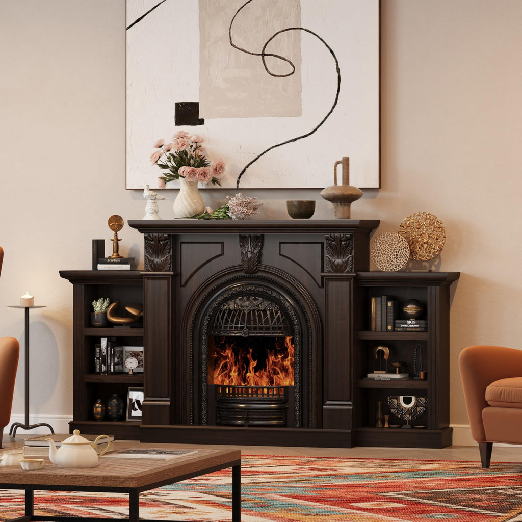80"Birdcage Electric with Mantel
