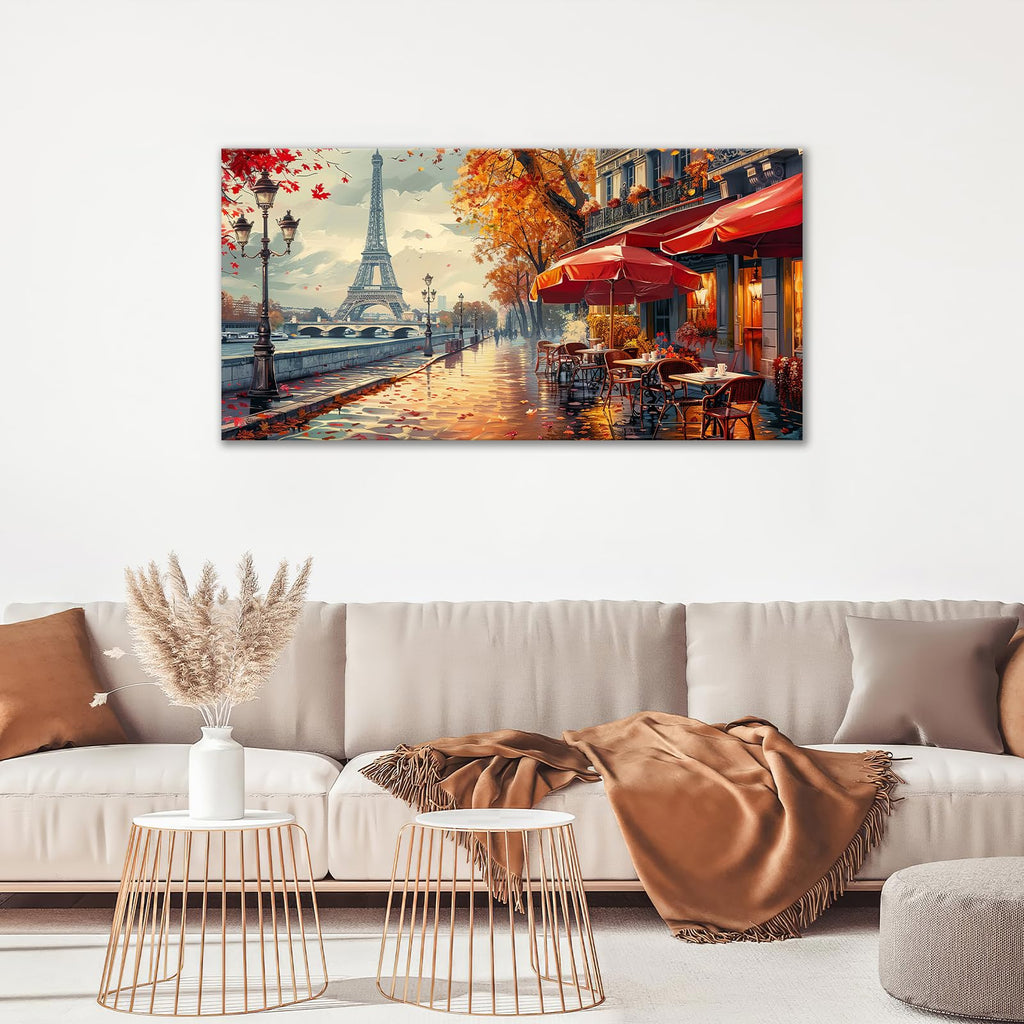 Large Eiffel Tower Wall 60"x30"
