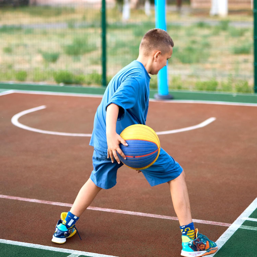 Boys Basketball Athletic Shorts with Pockets