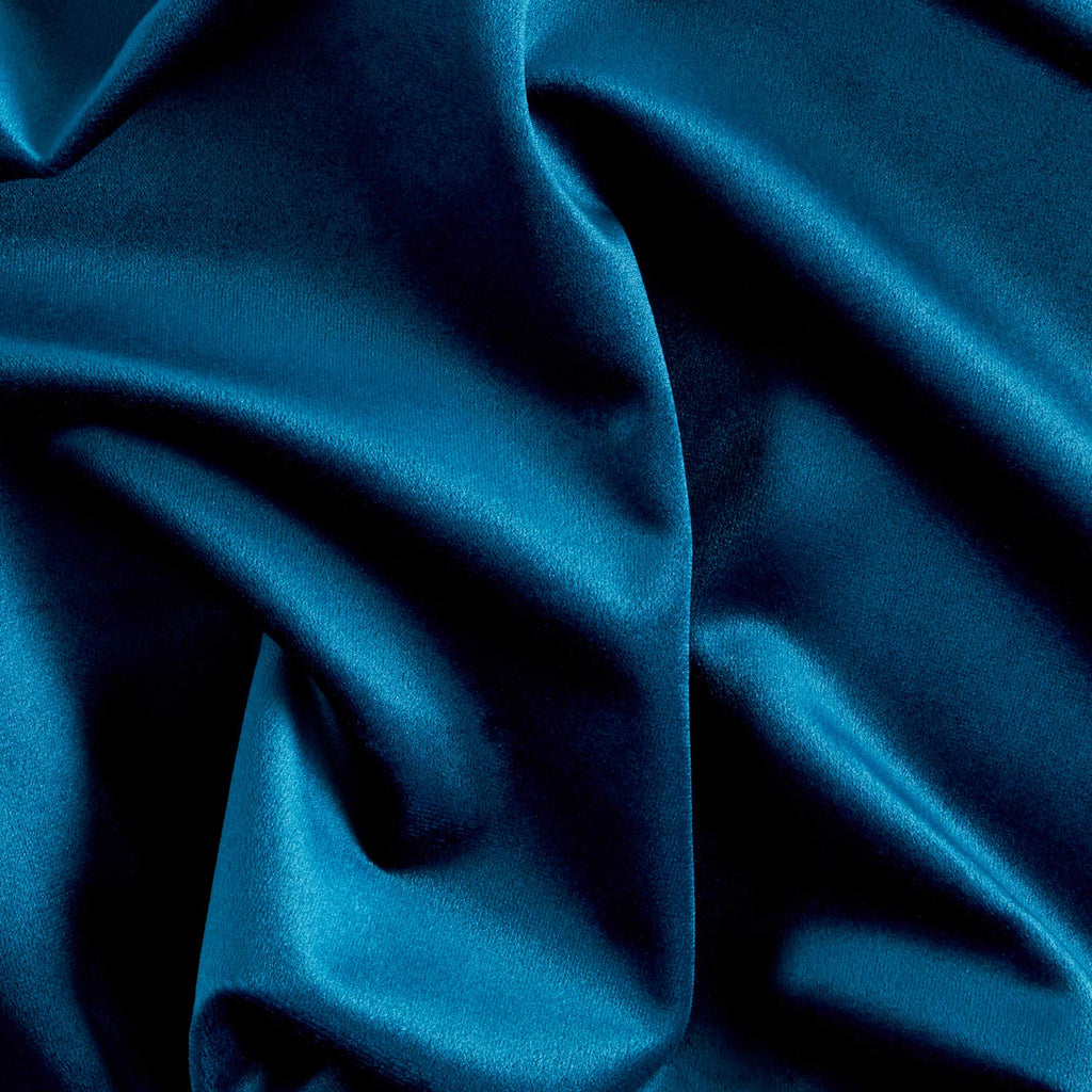 Plush Darling Velvet Teal, Fabric by the Yard