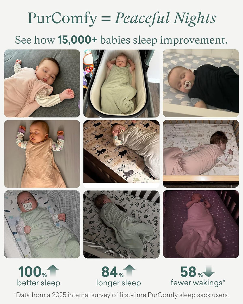 Supersoft Bamboo Viscose Sleep Sack, 1.0 TOG Baby Sleeping Bag
