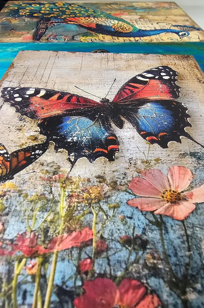 Butterfly Trinket Box. Animal Trinket Box for Gift. Trinket case Holder (6.5 x 4.25 x 2.25 inches)