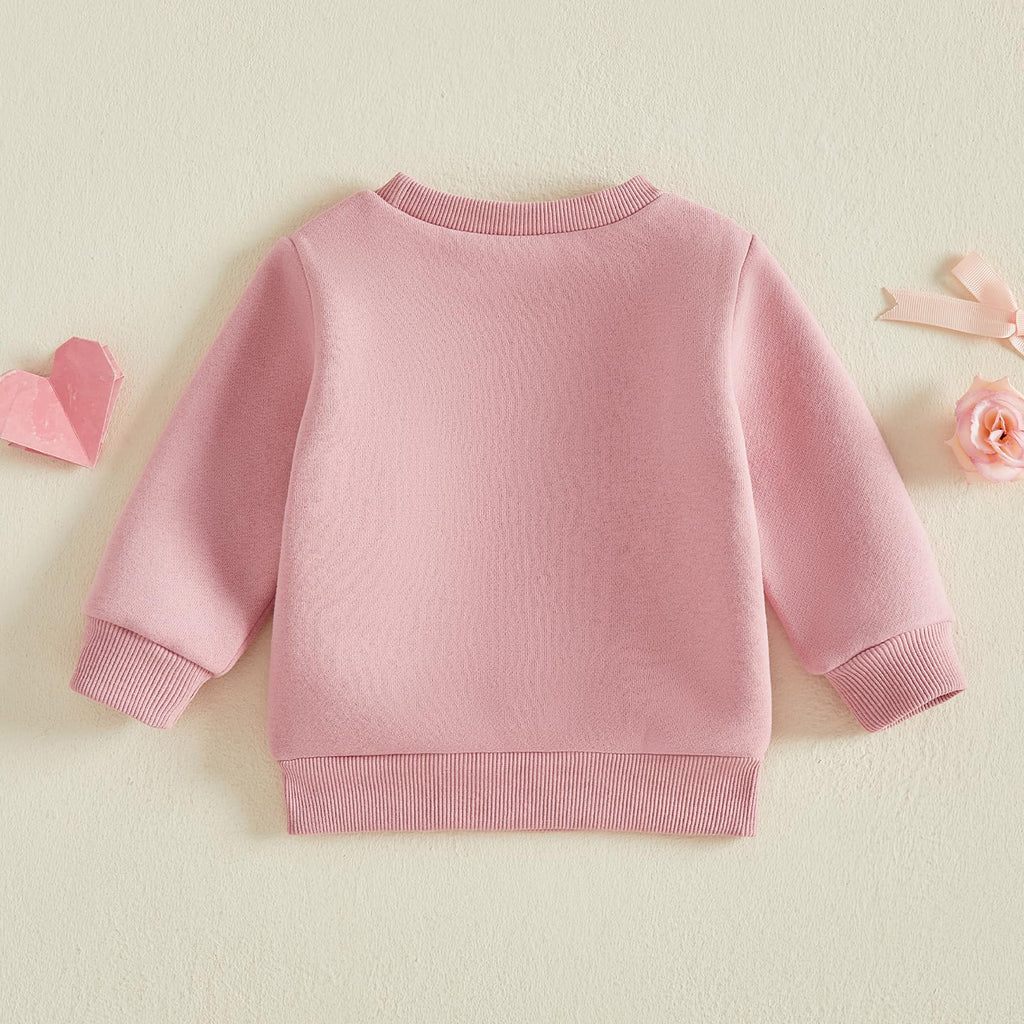 Toddler Baby Boy Clothes Girl Basic Plain Sweatshirt Long Sleeve Shirts Kids Fall Winter Sweat Shirt Tops