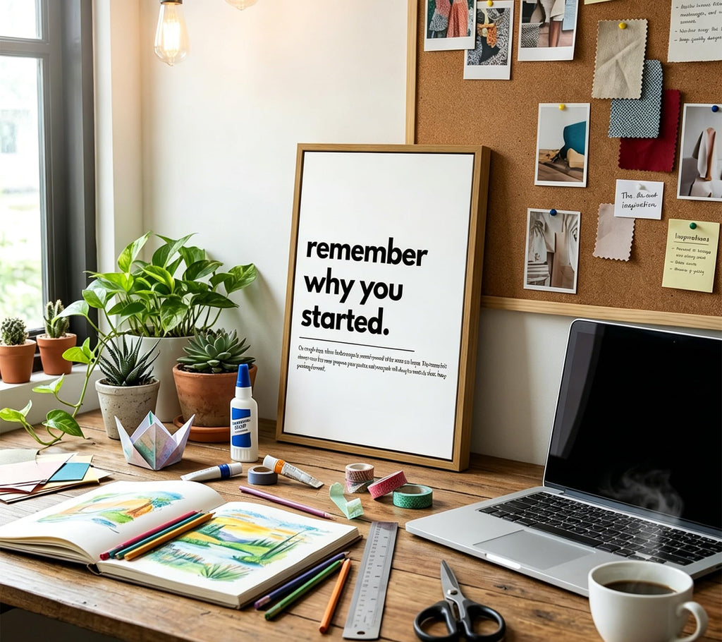 Floating Framed Inspirational Canvas Wall Art, 12x16in