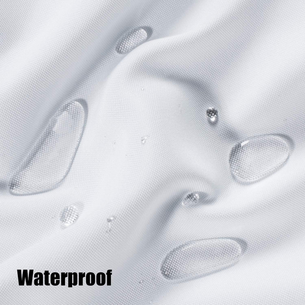 Waterproof Indoor/Outdoor Curtains Thick | Privacy Grommet Curtains , Porch, Pergola, Cabana, 1 Panel, 84W x 108L