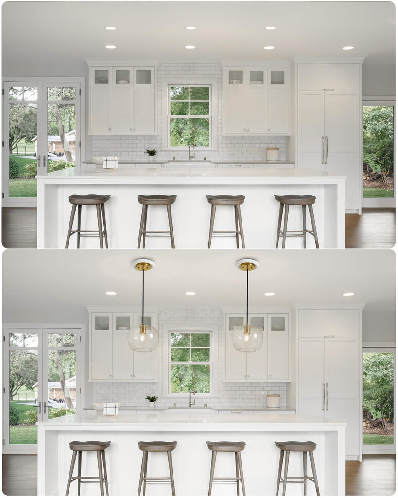 Recessed Can Light Conversion Kit for 5" and 6" Ceiling