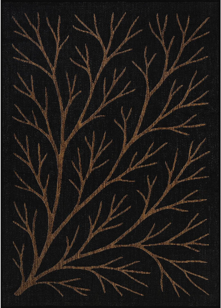 Washable Indoor Outdoor Rug 8x10 Modern Area Rugs Branch Pattern Non Shedding Waterproof Easy Clean Patio Deck Porch