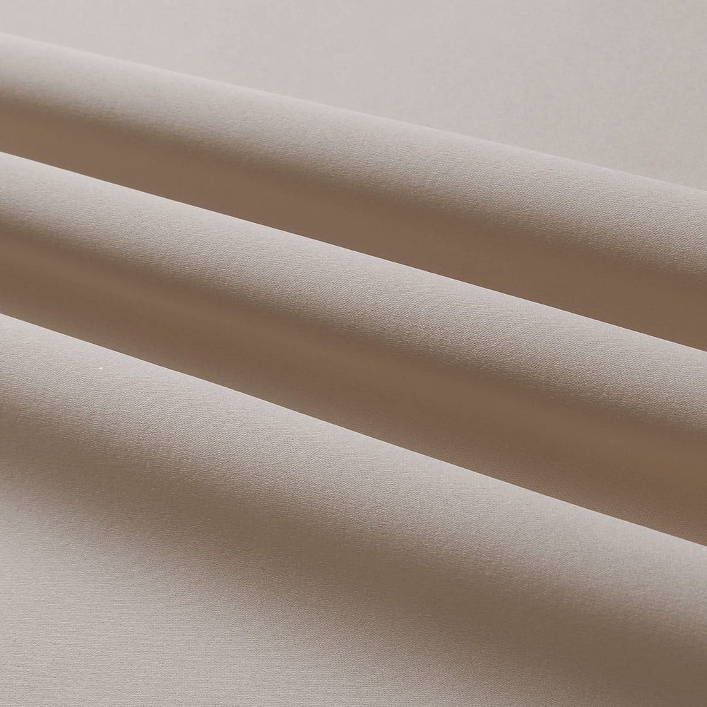 Light Brown Curtains -Blackout Curtain Panels 84 Inches Long Solid Window Curtain Drapes Thermal Insulated Room