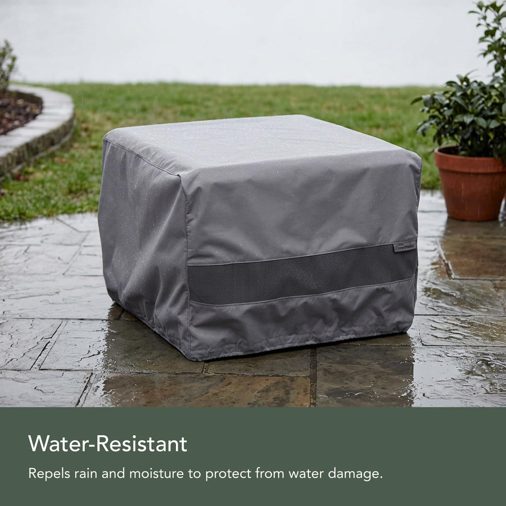 Elite Outdoor Ottoman Cover - 30"W x 30"L x 18"H - Weatherproof