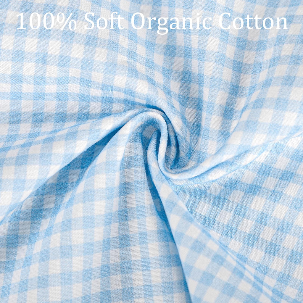 Cotton Nursing Pillow Cover, Removable Ruffled Pillowcase for Breastfeeding Pillows, Ultra Soft Comfortable Slipcover