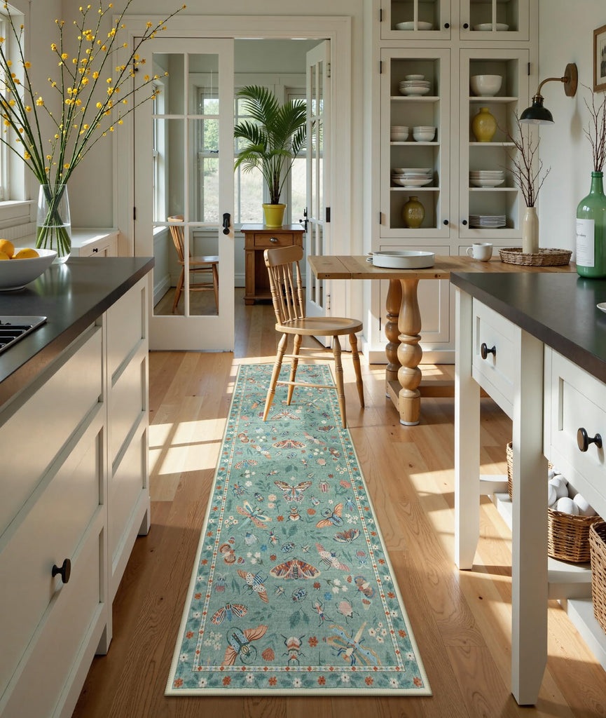Insect Washable Runner Rug, 2x6 Kitchen Runners s 6 Feet