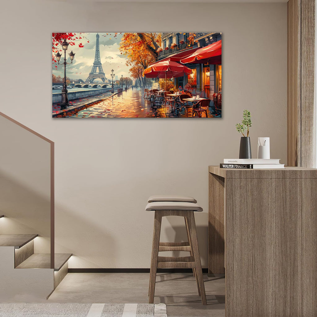 Large Eiffel Tower Wall 60"x30"