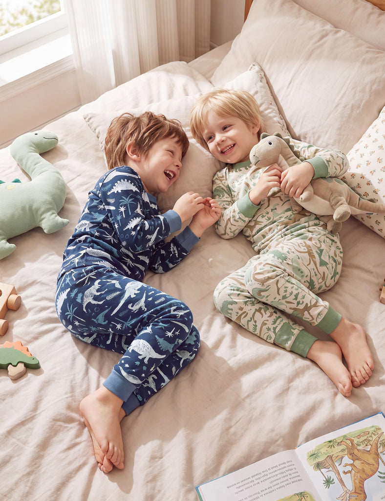 Toddler Pajamas 100% Organic Cotton Pjs Set for 6T Boys Clothes