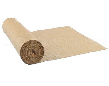 24" Premium Burlap Roll - 25 Yards - No-Fray Finished Edges