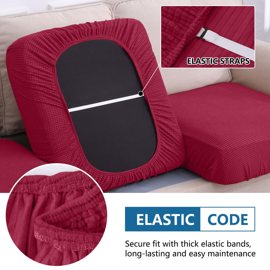 Waterproof Couch Cushion Covers for Pets, Non Slip Sofa Seat Cover