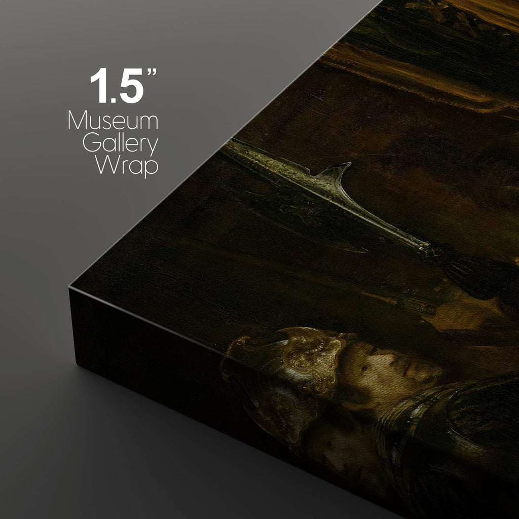 Canvas Print Wall Art Set The Nightwatch by Rembrandt Cultural Historic Oil Painting Fine Art Reproduction Scenic