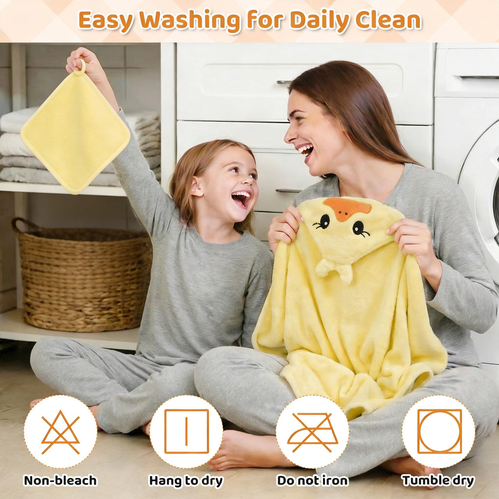 15 PCS Baby Bath Towels Set for Newborn Infant Toddler Essentials
