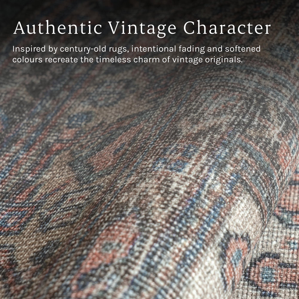 Humble Cypress Ivory Cream Accent Rug - Persian-inspired design