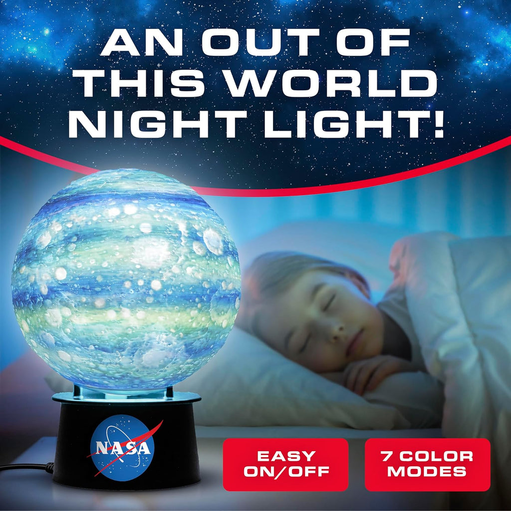 Paint Your Own Moon Lamp with 7 Color Changing Modes for Kids
