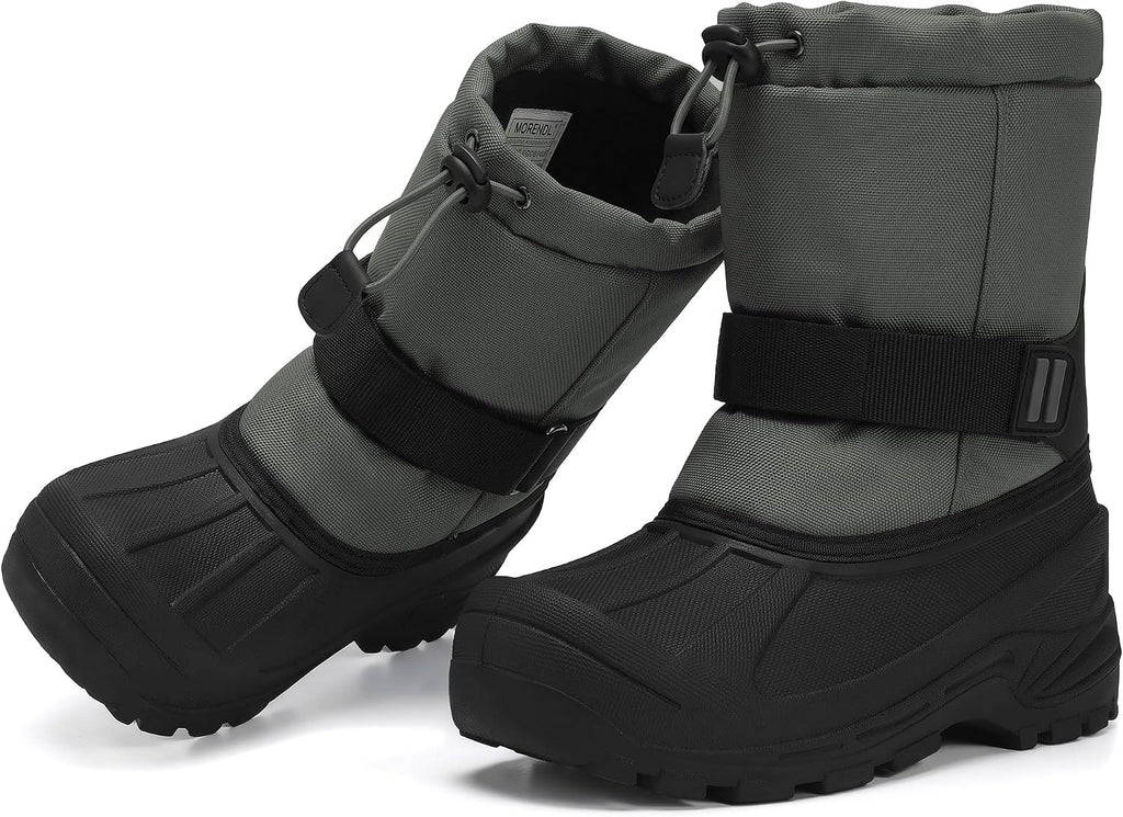 Kids Snow Boots Waterproof Toddler Winter Girl Boy Insulated Fleece