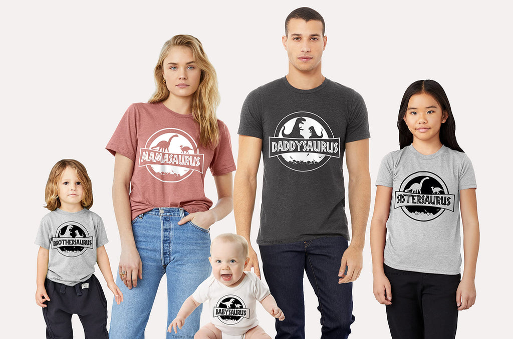 Brothersaurus Shirt Dinosaur Brother Tee for Boys Toddler - T Rex Family Matching Party Gift