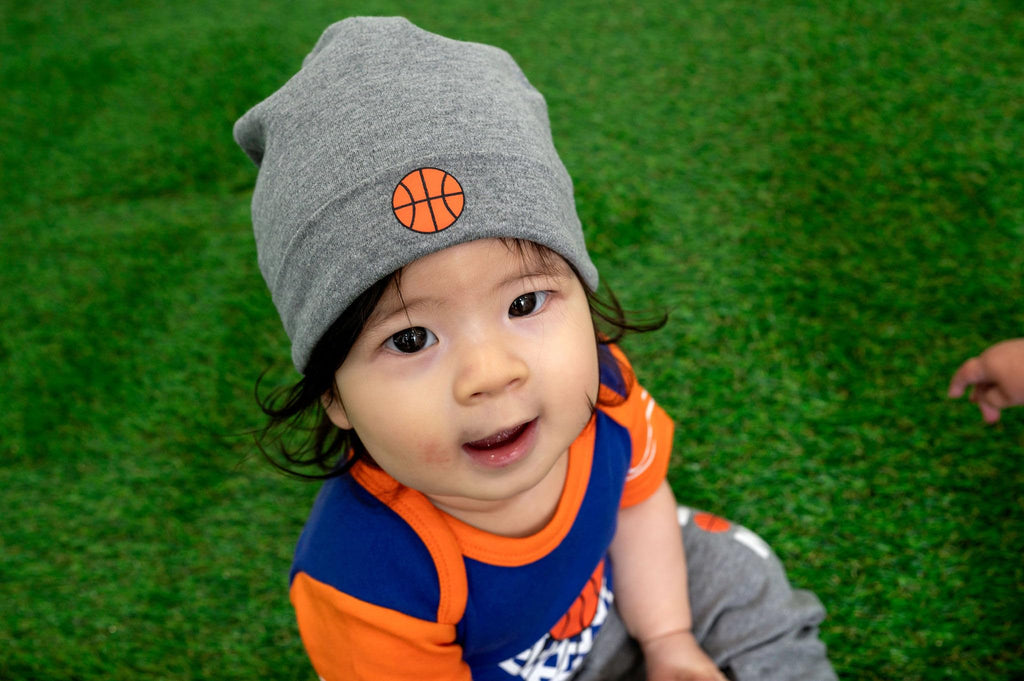 5-Piece Layette Sport Set Gift Bundle for Babies & Infants | (Basketball, )