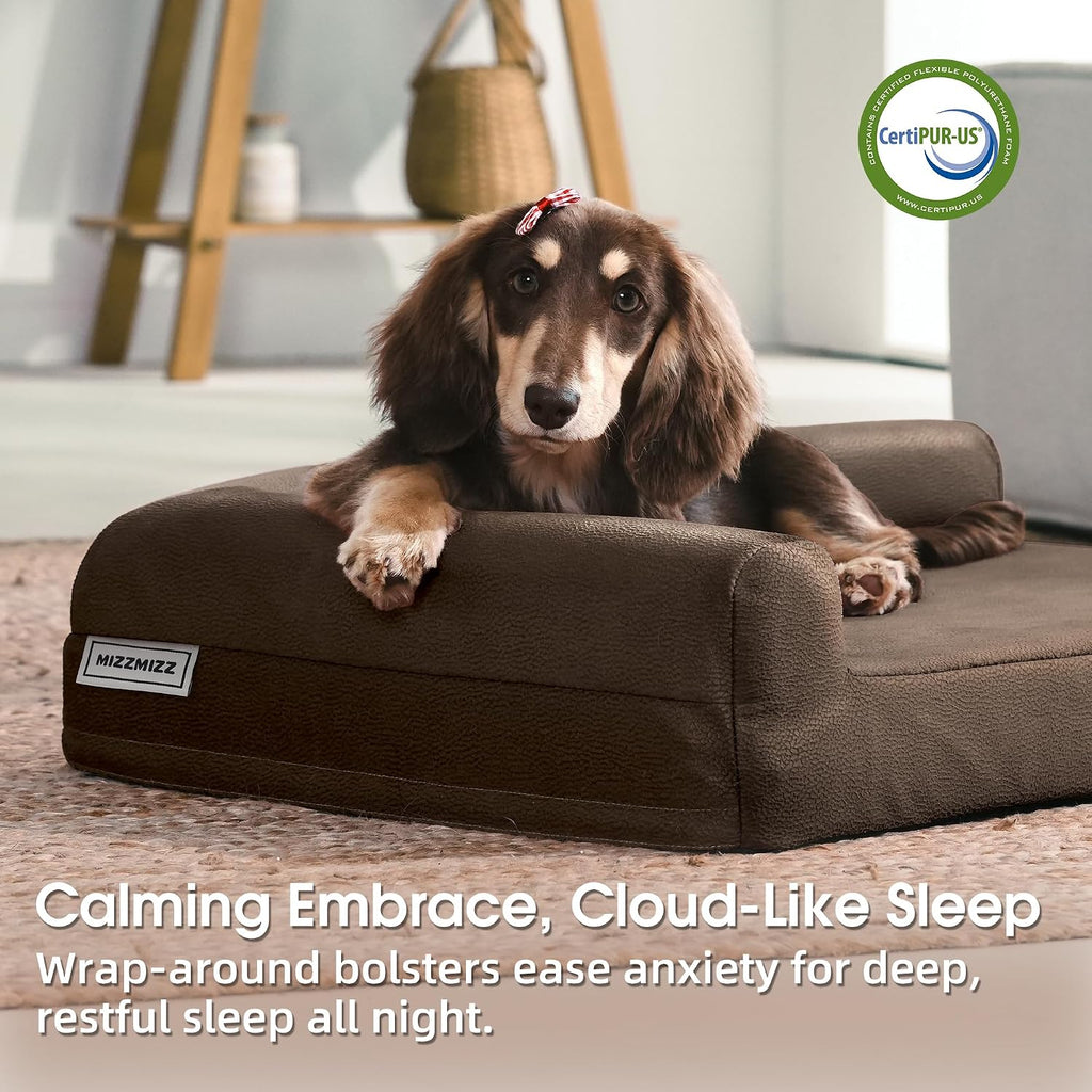 Cooling Gel Memory Foam Orthopedic Dog Bed for Small Dogs with Arthritis