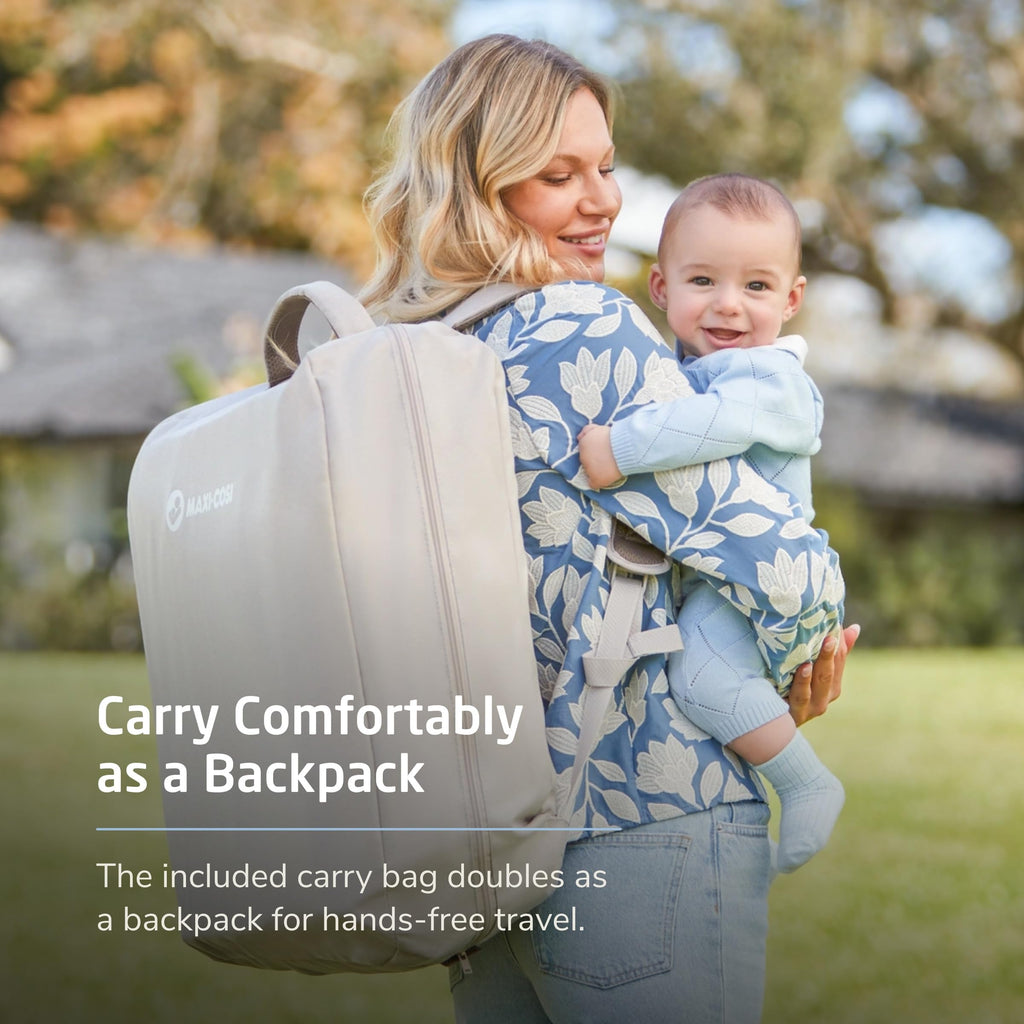 Calao Travel Playard & Bassinet - Classic Graphite