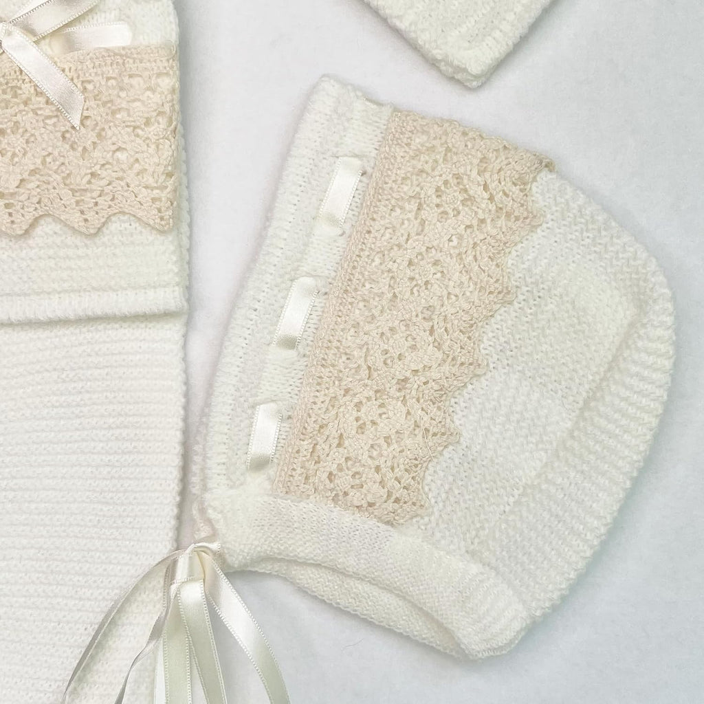 Baby Knitted Clothes Set, Coming Home Infant Knit Outfit for Boys and Girls