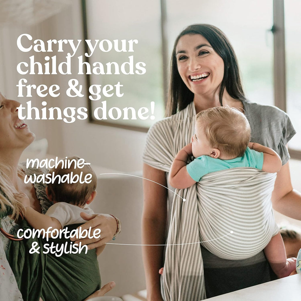 Luxury Ring Sling Baby Carrier, Soft Linen Baby Sling, Baby Wrap, Wear Your Little One Close to Your Heart, Comfort