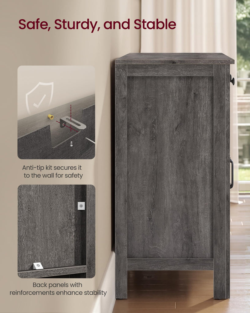 Farmhouse Buffet Cabinet and Coffee Bar Bundle