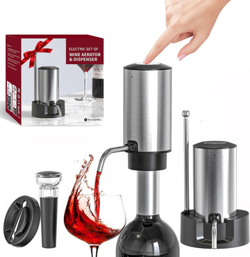 Electric Wine Aerator Wine Decanter Set Automatic Wine Dispenser Wine