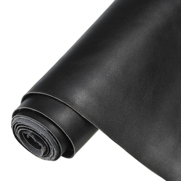 PU Faux Leather Fabric Nappa Grain 2 Yards Length 72"x54"x0.04" Soft Synthetic Leather Material Sheets 1.2mm Thick